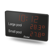 Digitális órák / uszodai kijelzők / Aquastyle LED kijelző