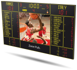 Kézilabda Sporteredmény kijelző BT6730 Video 7M 14P H10