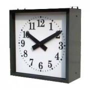 Egy vagy kétoldalas nagyméretű órák / PI-N Négyzetes tokozatú fém analóg órák