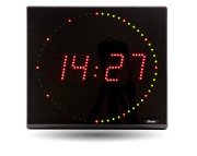 Digitális órák / beltéri LED digitális órák / Style 7 Ellipse