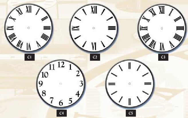 Toronyóra számlapok